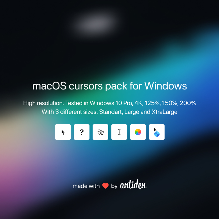 mac mouse pointers for windows
